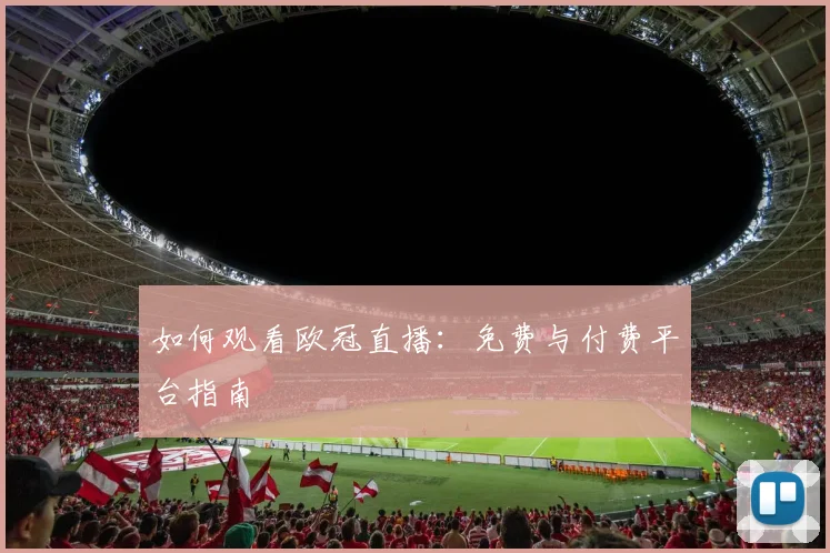如何观看欧冠直播:免费与付费平台指南